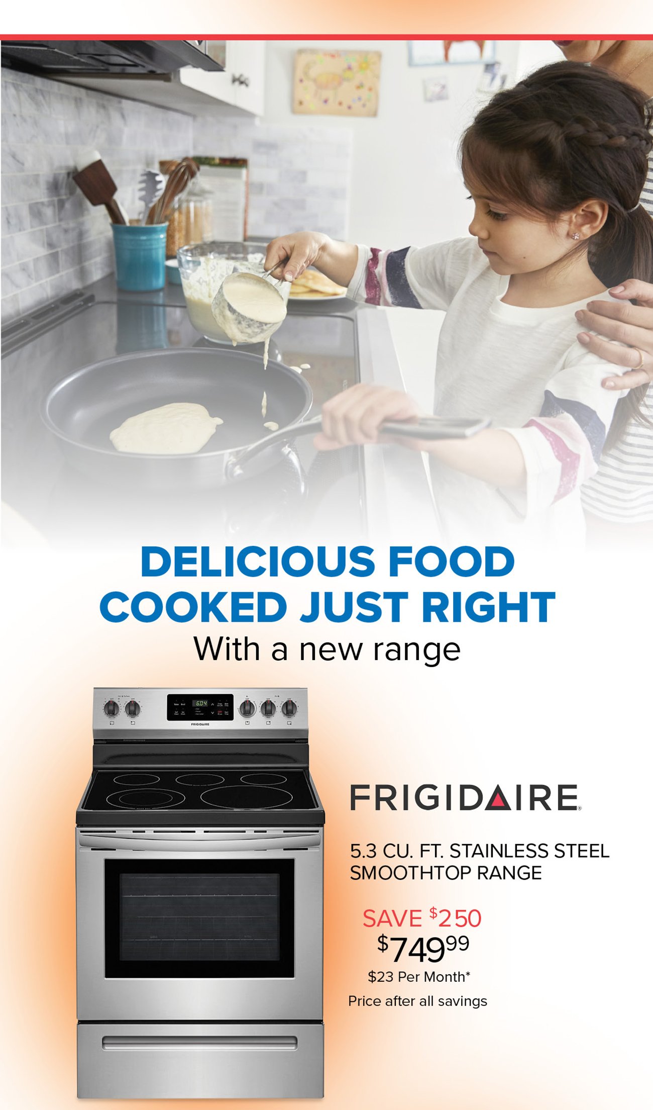 Frigidaire-smoothtop-range