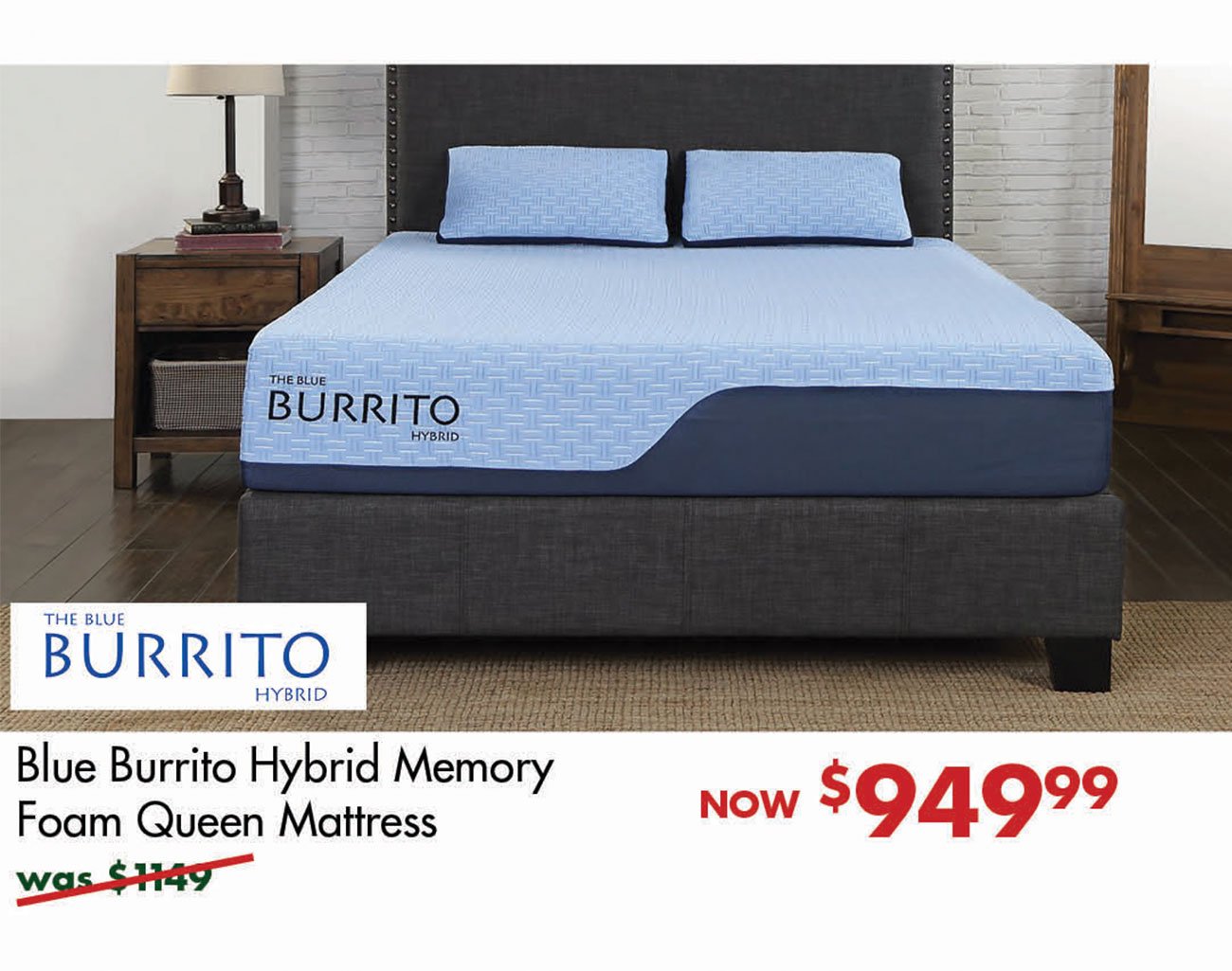 Blue-Burrito-Hybrid-Memory-Foam-Mattress