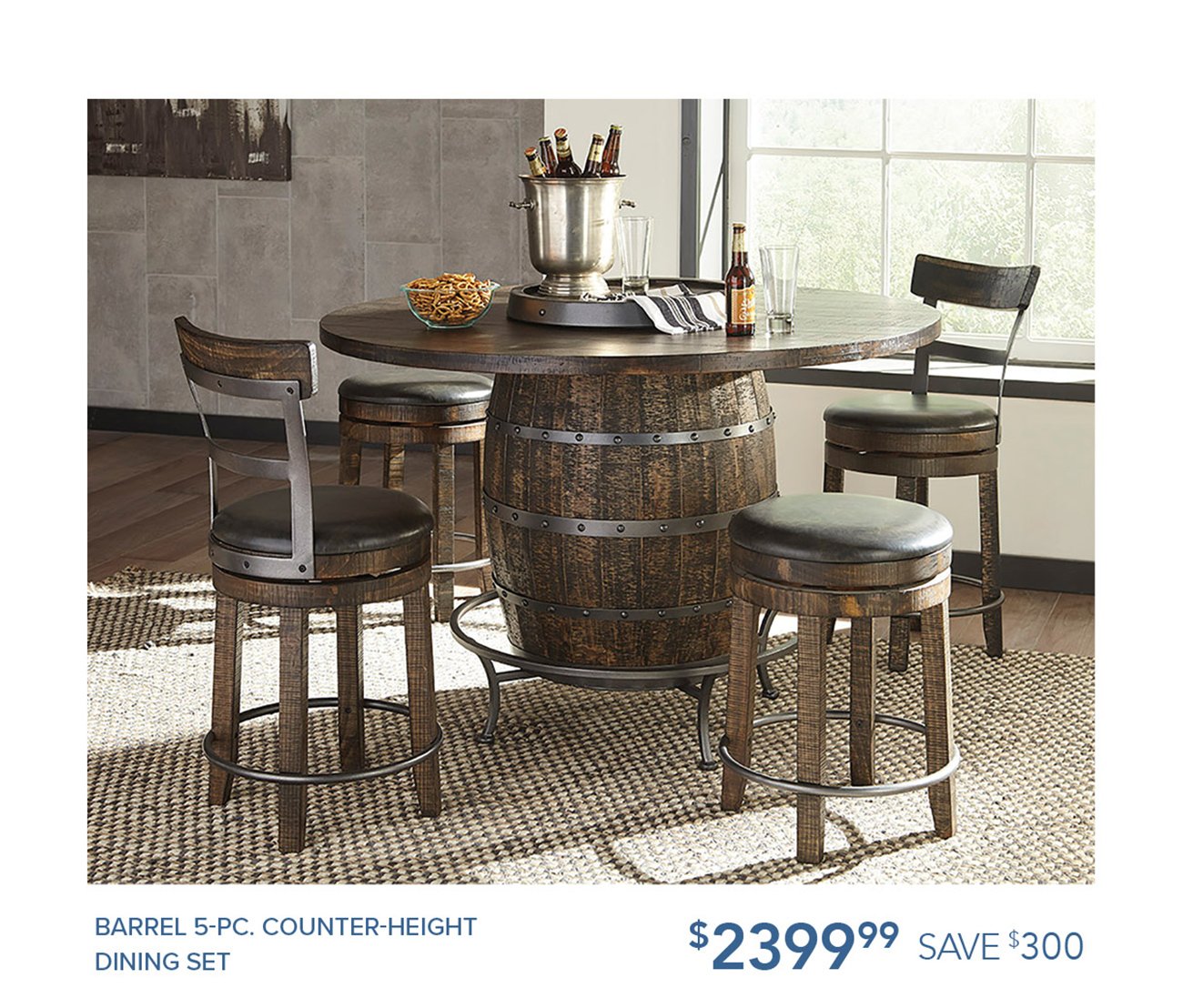 Barrel-counter-height-dining-set