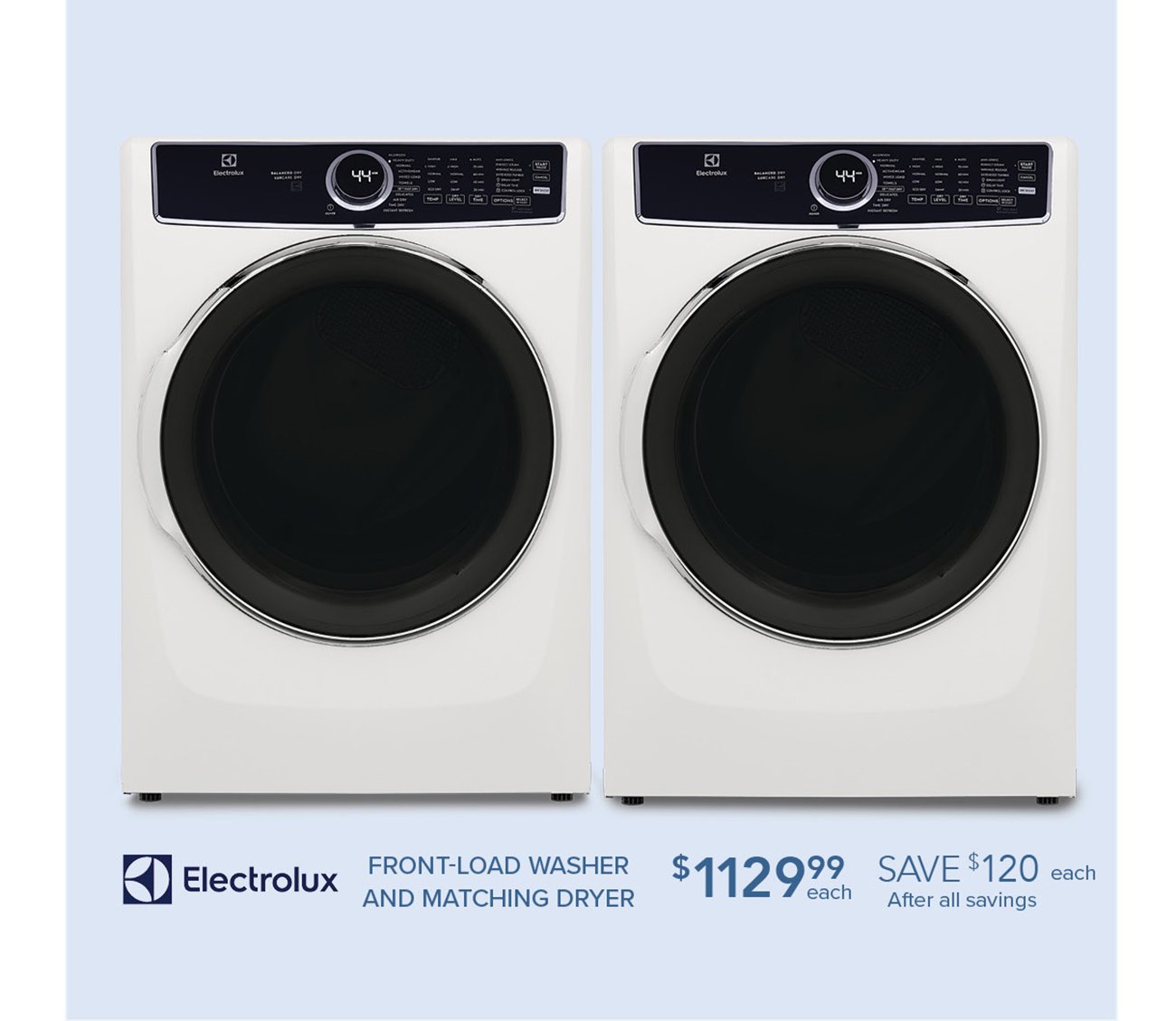 Electrolux-front-load-washer-dryer