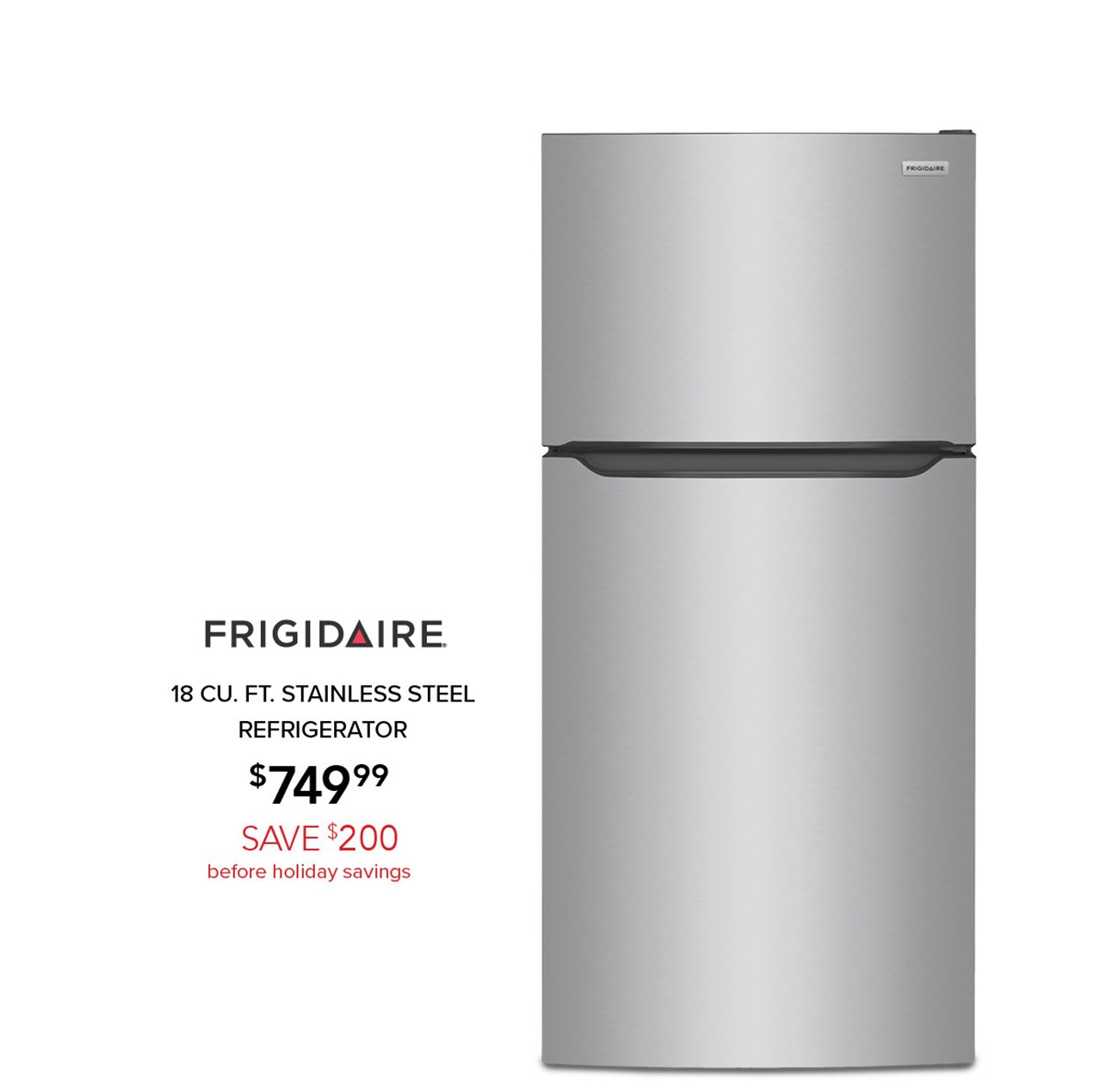 Frigidaire-Stainless-steel-refrigerator