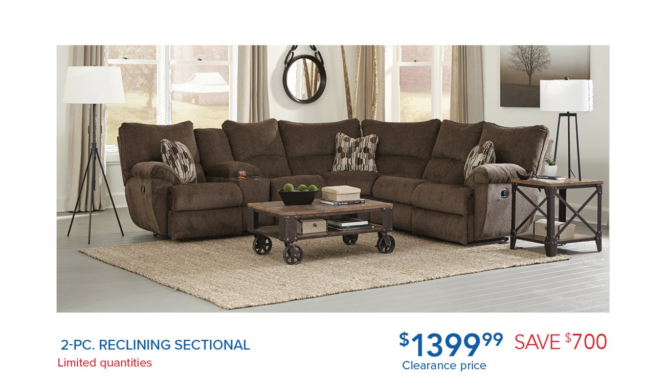 Reclining-sectional