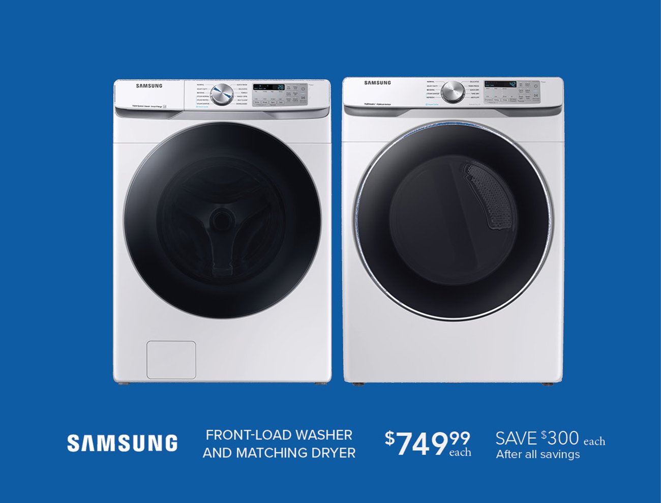 Samsung-Front-load-washer-dryer