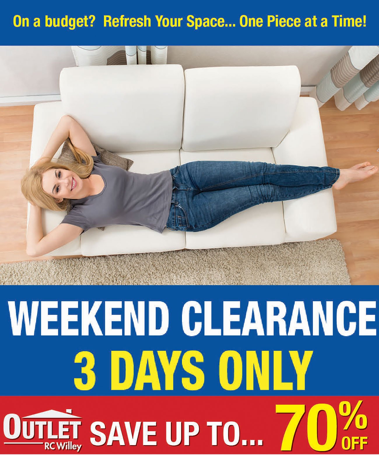 Weekend-Clearance-Sale-Woman-On-Sofa-Header