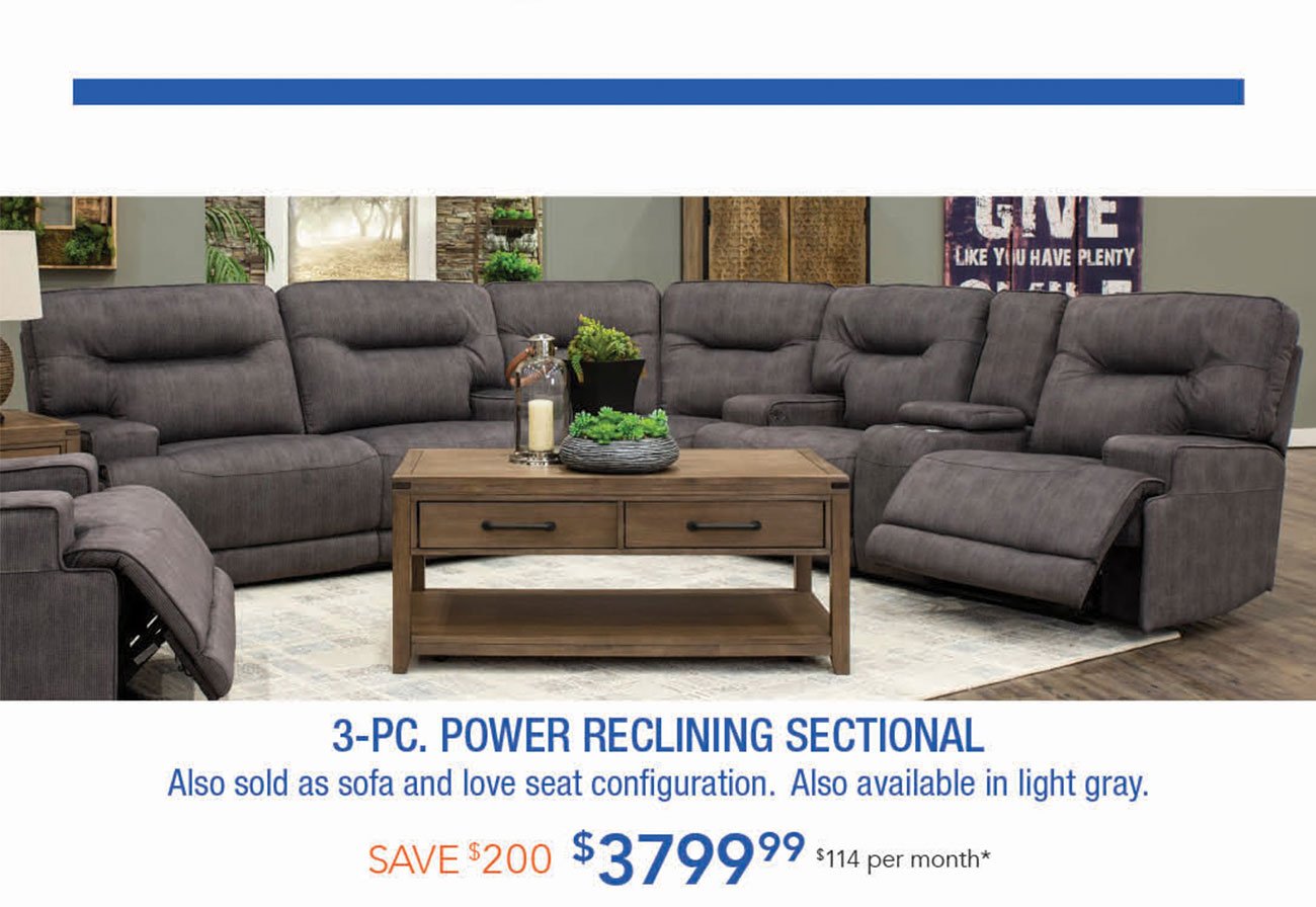 Charcoal-Gray-Power-Reclining-Sectional