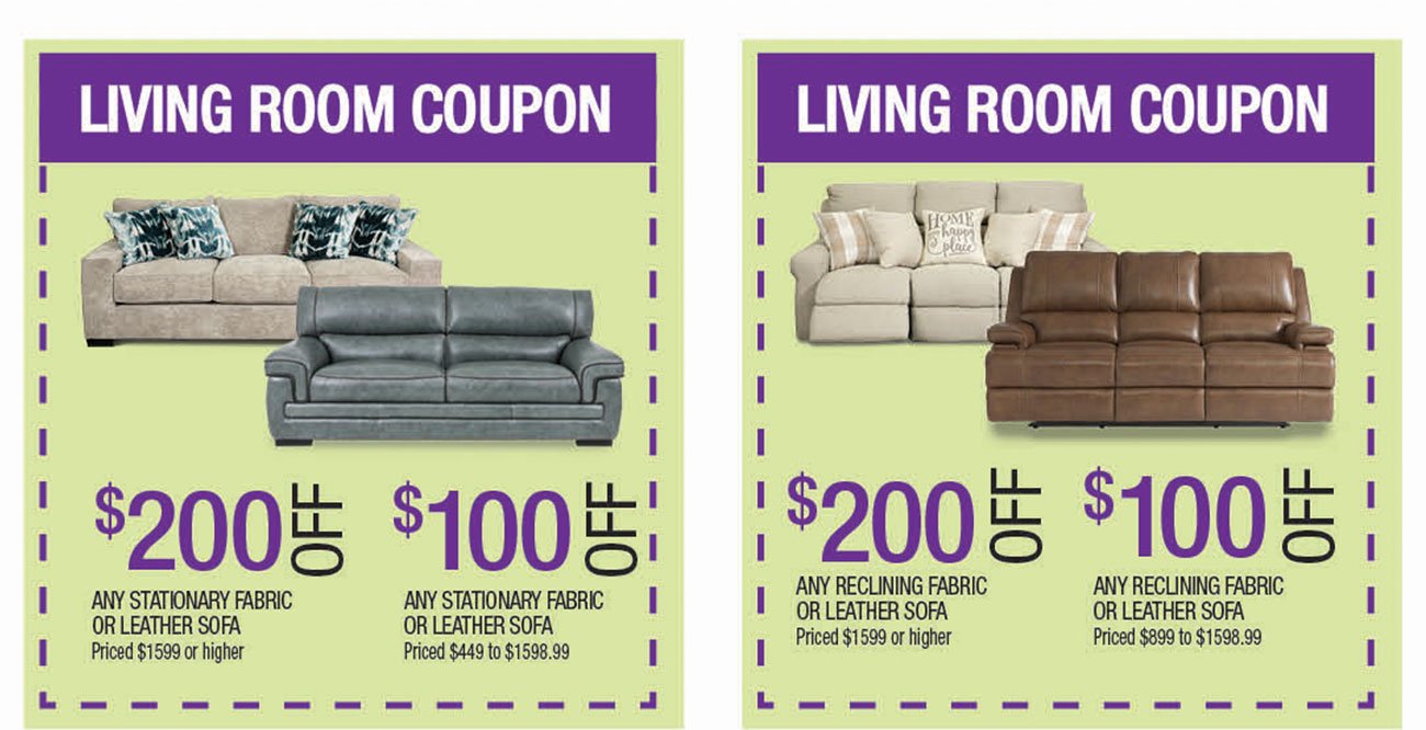 Sofas-Coupons