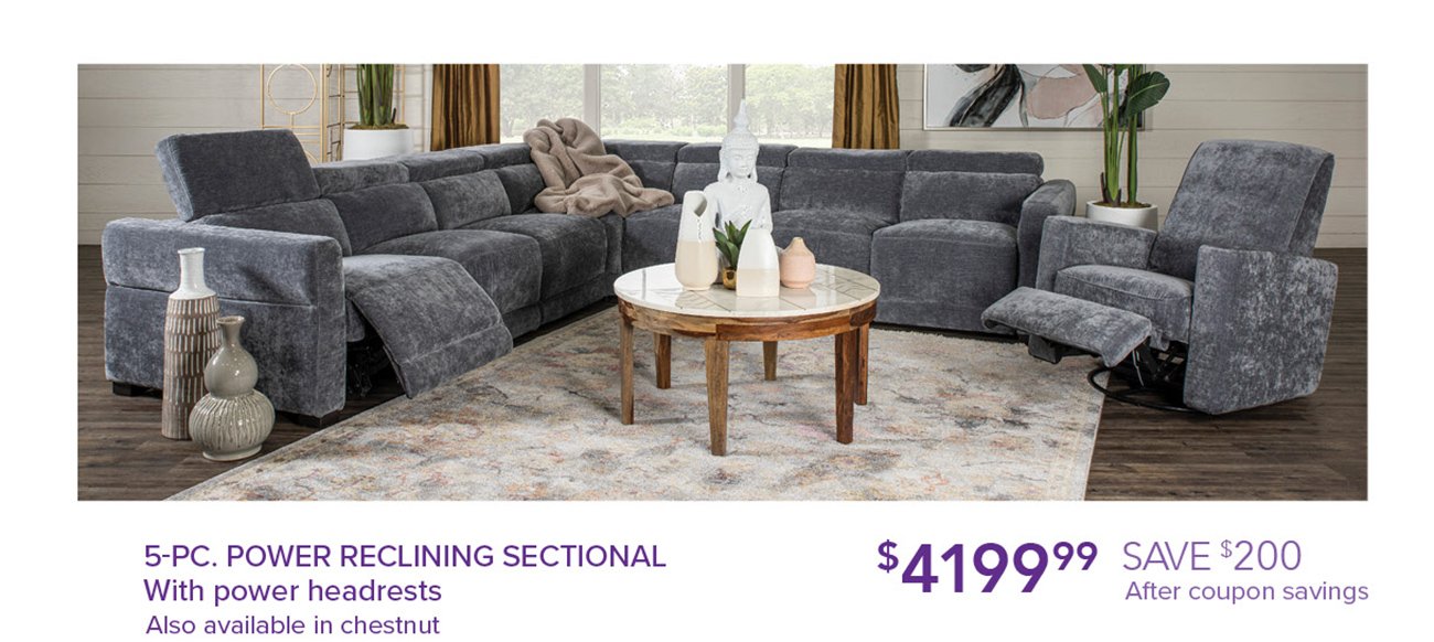 Power-reclining-sectional