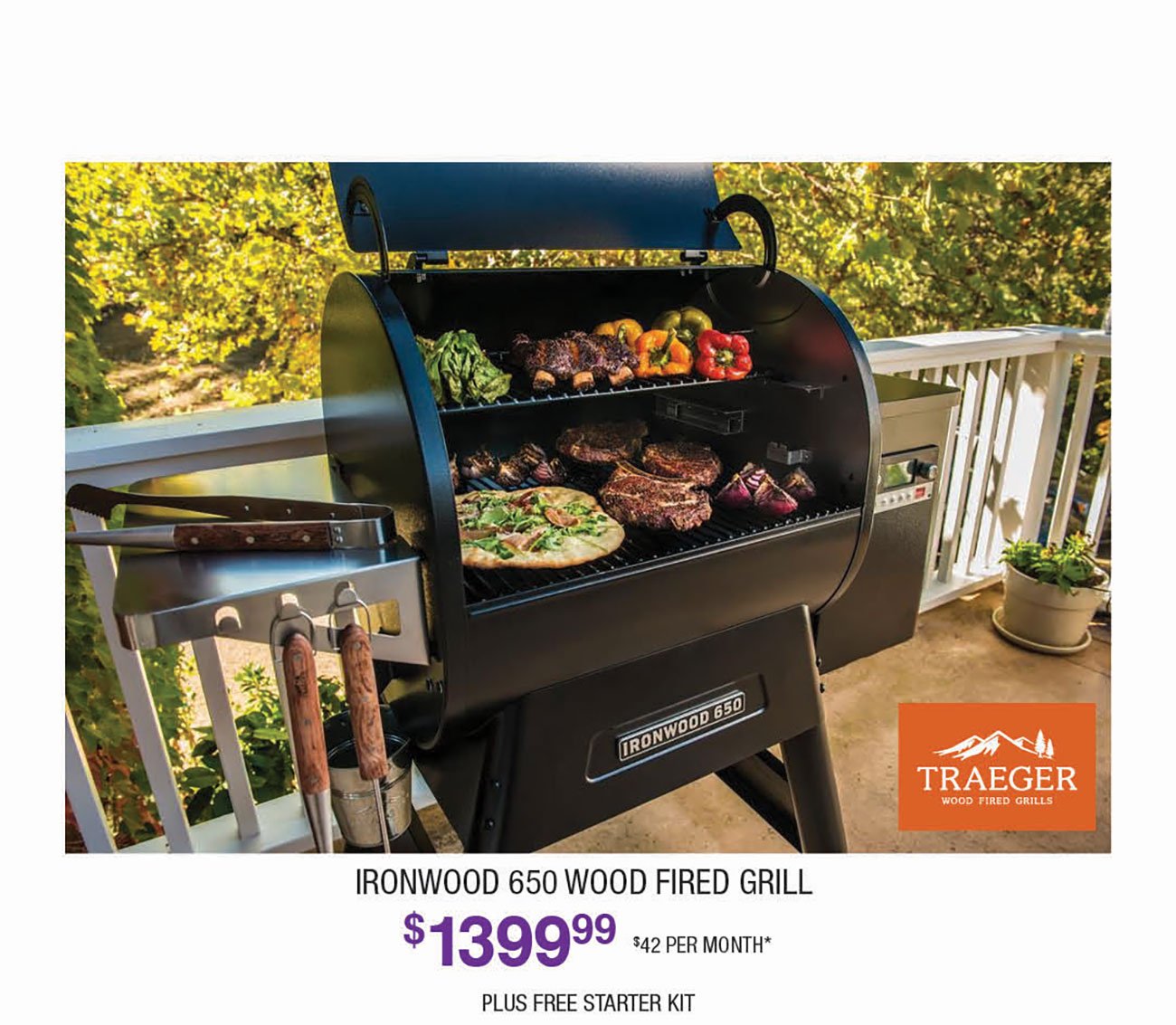 Traeger-Ironwood-650-Wood-Fired-Grill