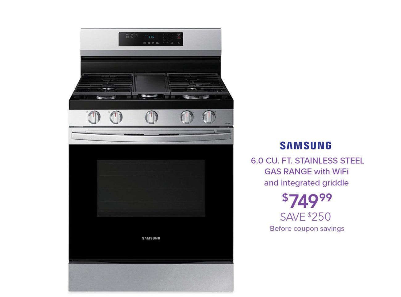 Samsung-Gas-Range