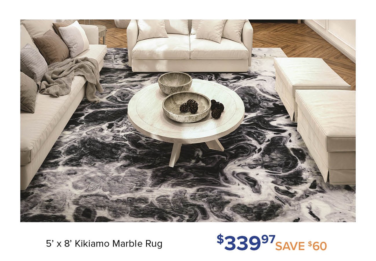 Marble-rug