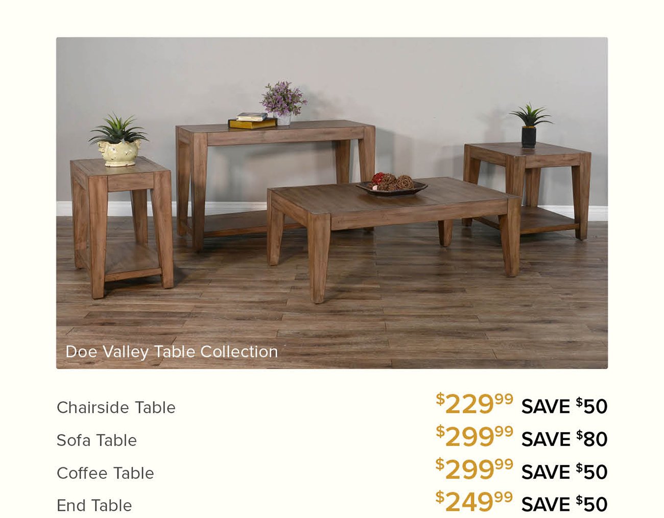 Doe-valley-table-collection