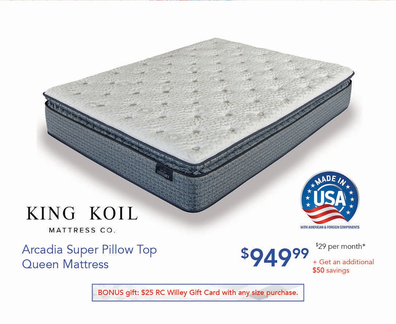 King-Koil-Arcadia-Super-Pillow-Top-Mattress