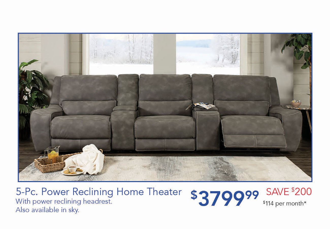 Power-Reclining-Gray-Home-Theater