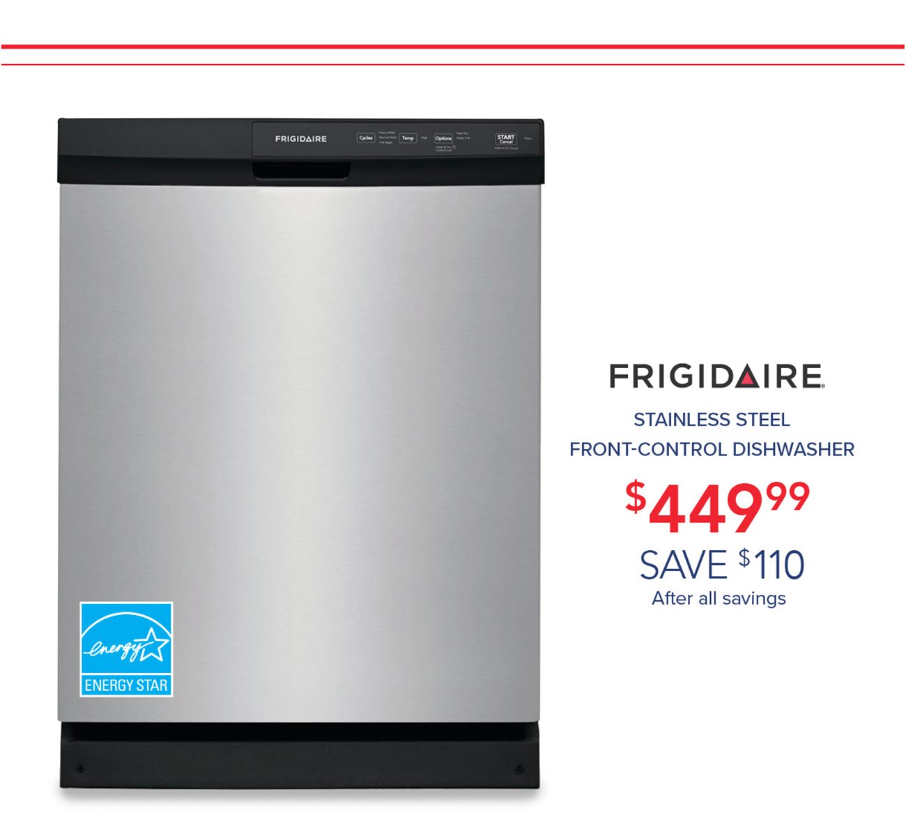 Frigidaire-dishwasher