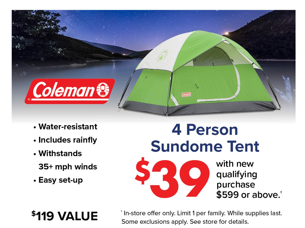 Coleman-Tent