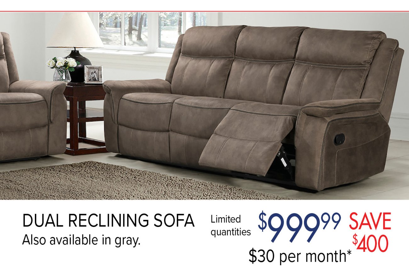 Dual-reclining-sofa