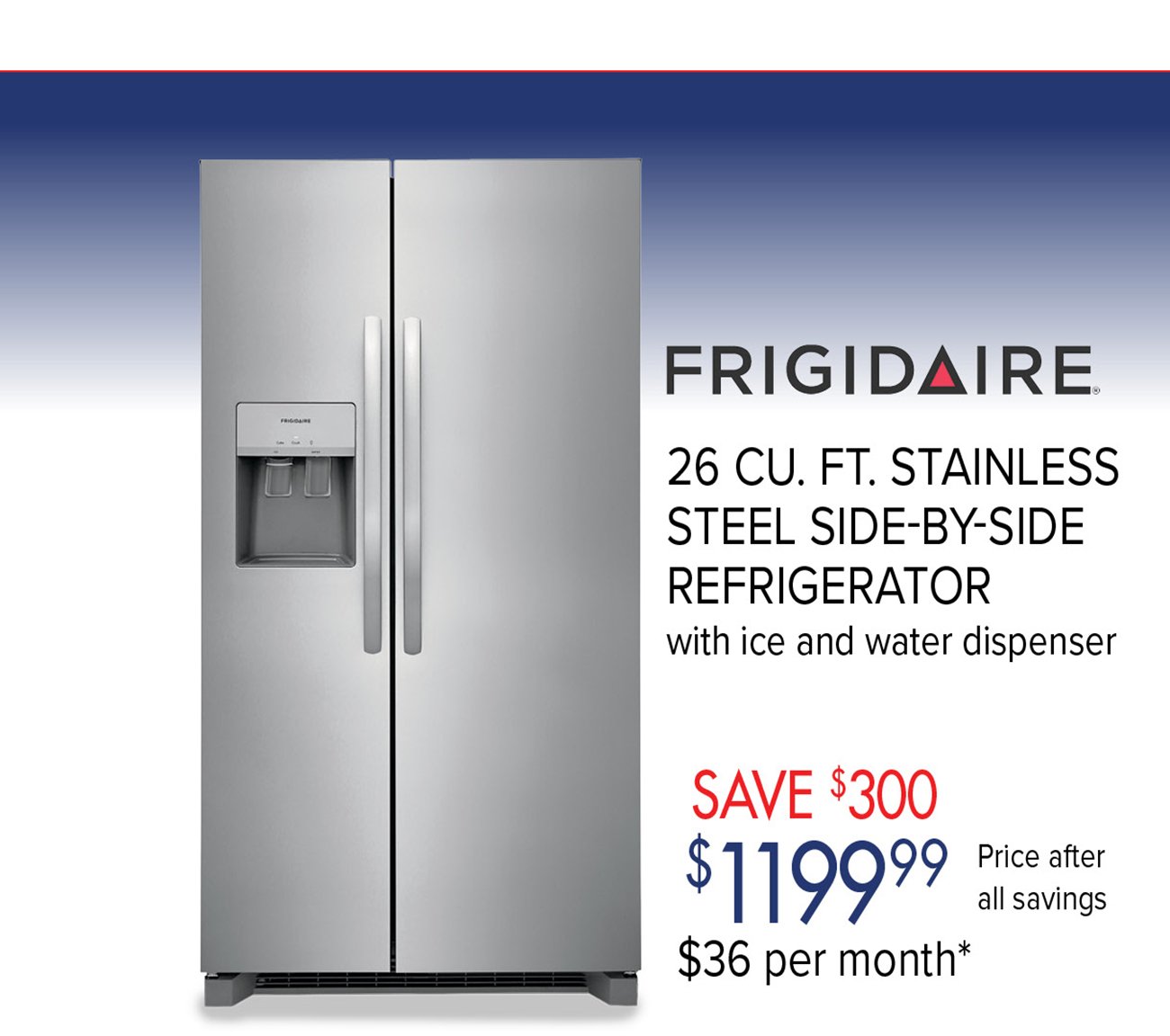 Frigidaire-side-by-side-refrigerator