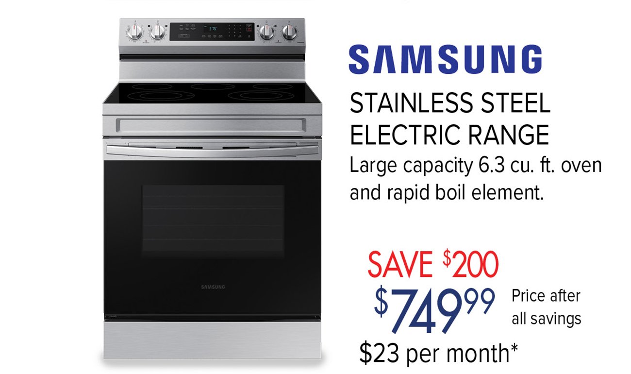 Samsung-electric-range