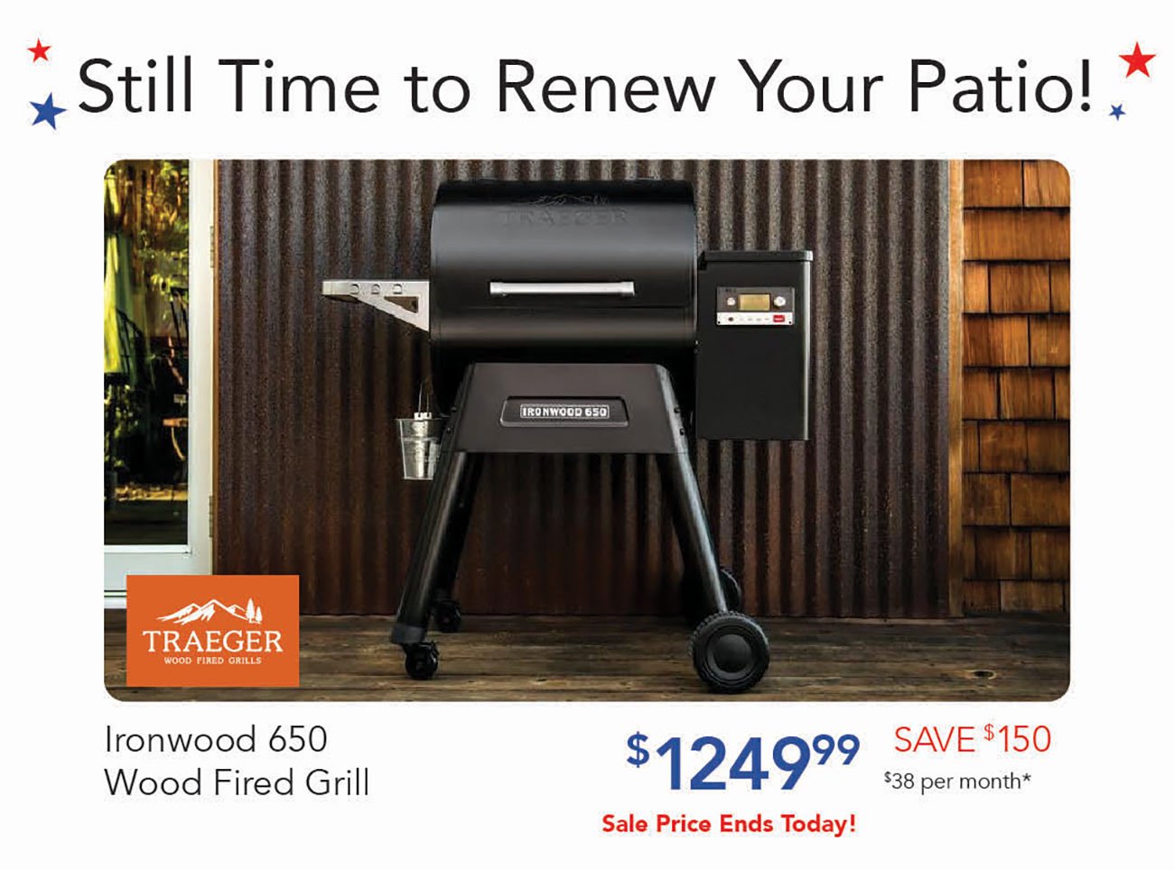 Traeger-Ironwood-650-Wood-Fired-Grill