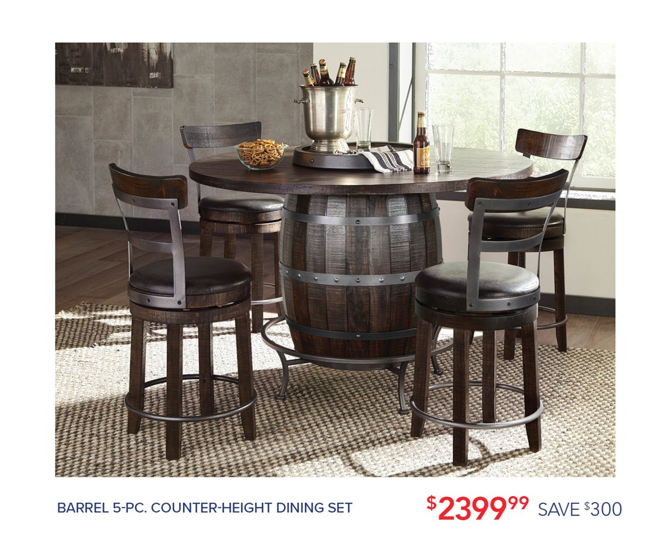 Barrel-counter-height-dining-set