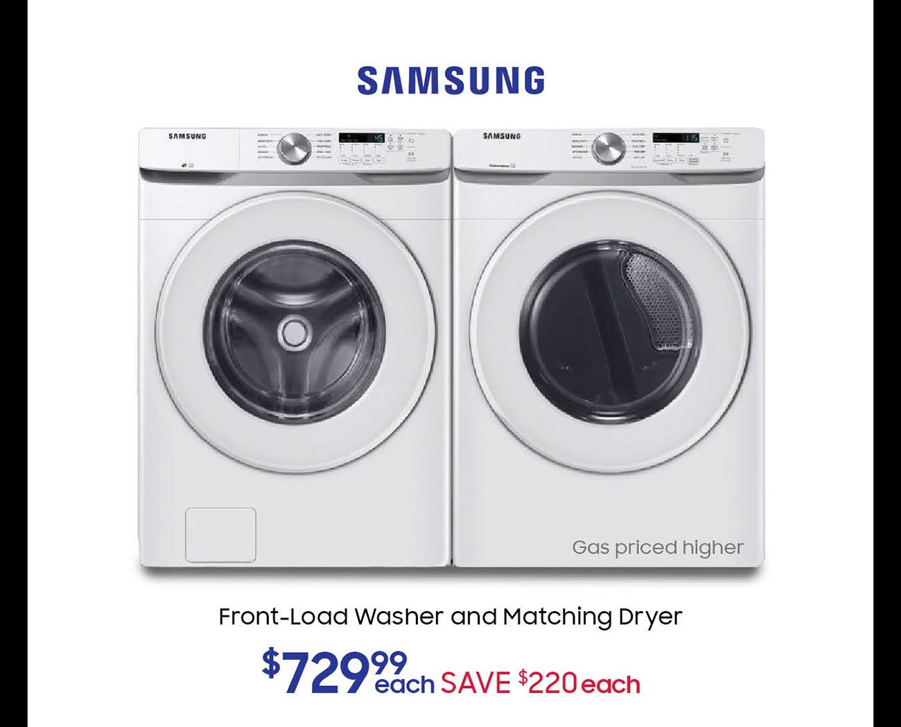 Samsung-front-load-laundry-set