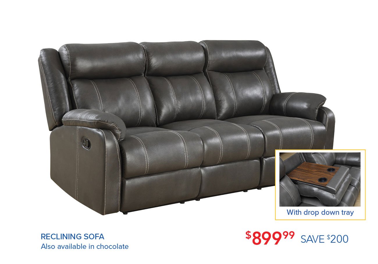 Dark-Gray-reclining-sofa