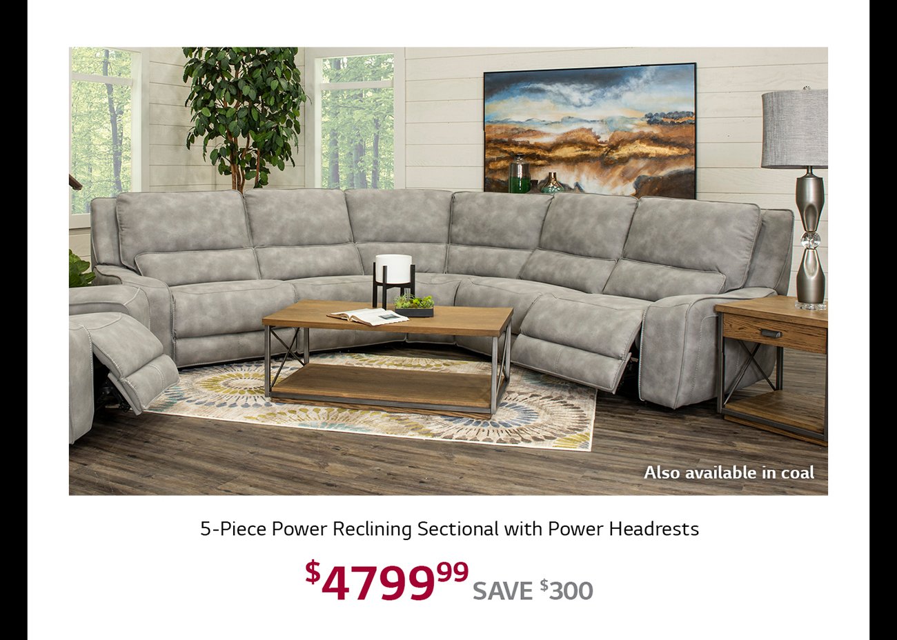 Power-reclining-sectional