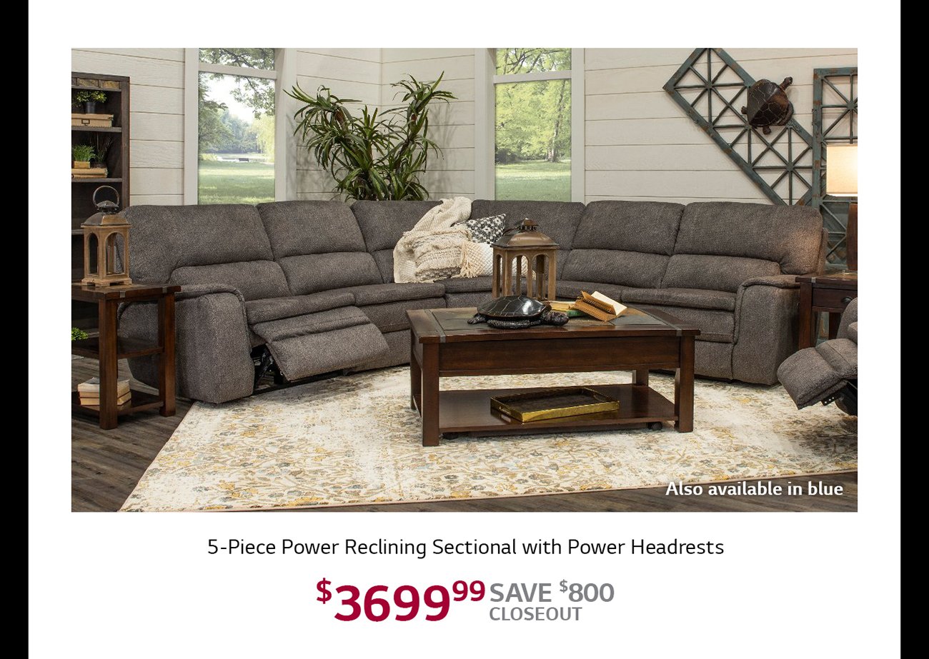 Reclining-sectional