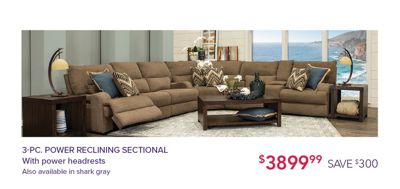 Power-reclining-sectional