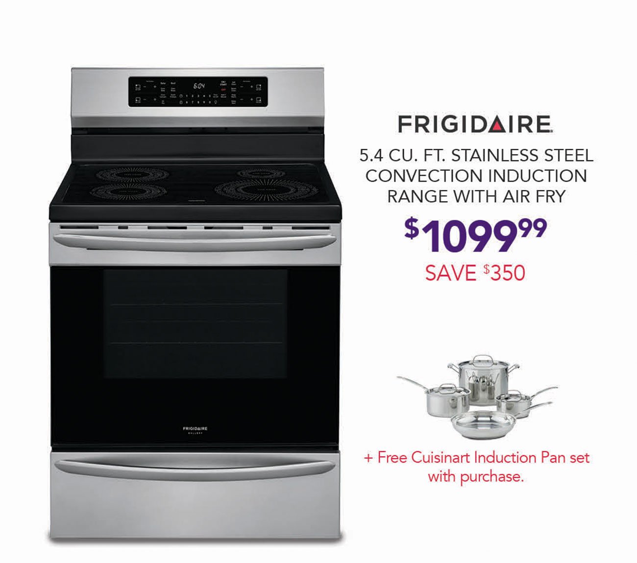 Frigidaire-Convection-Induction-Range-UIRV