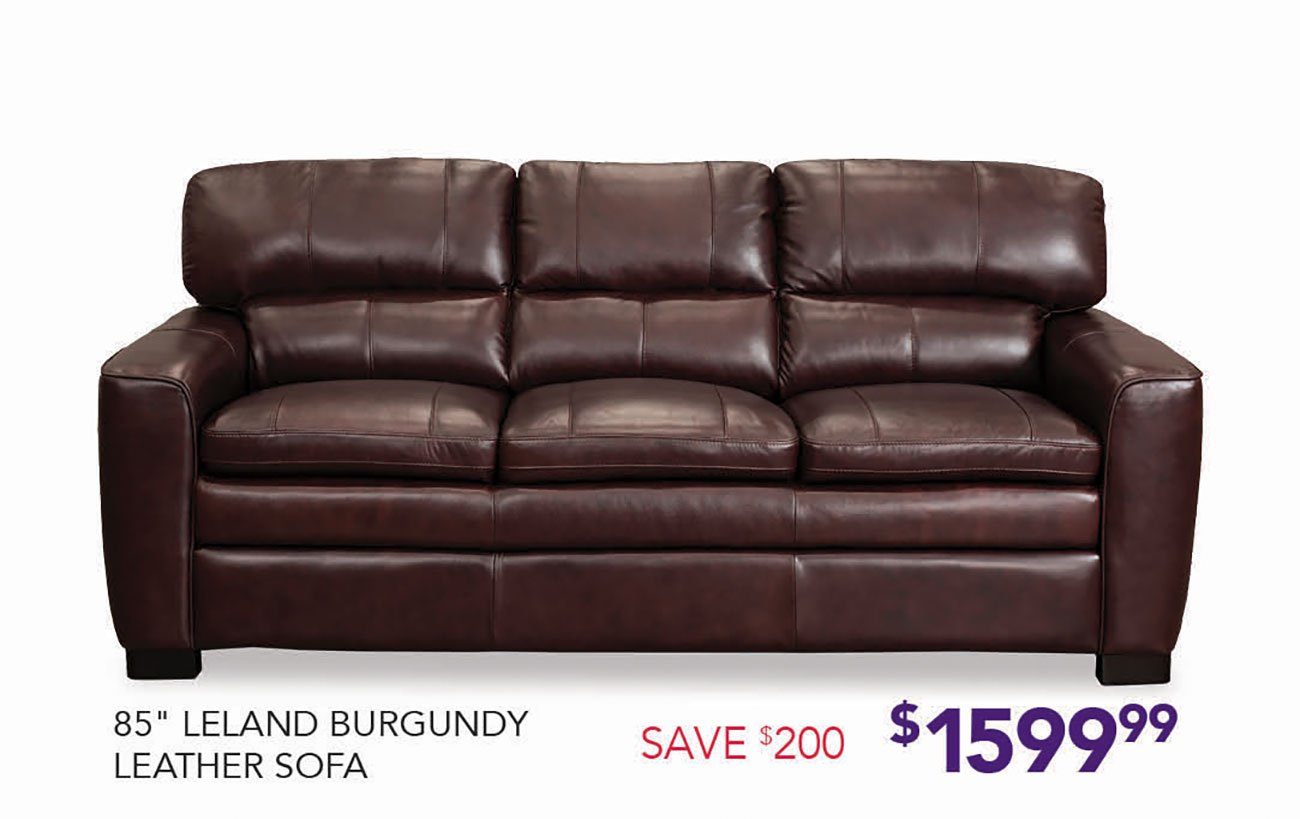 Leland-Burgundy-Leather-Sofa