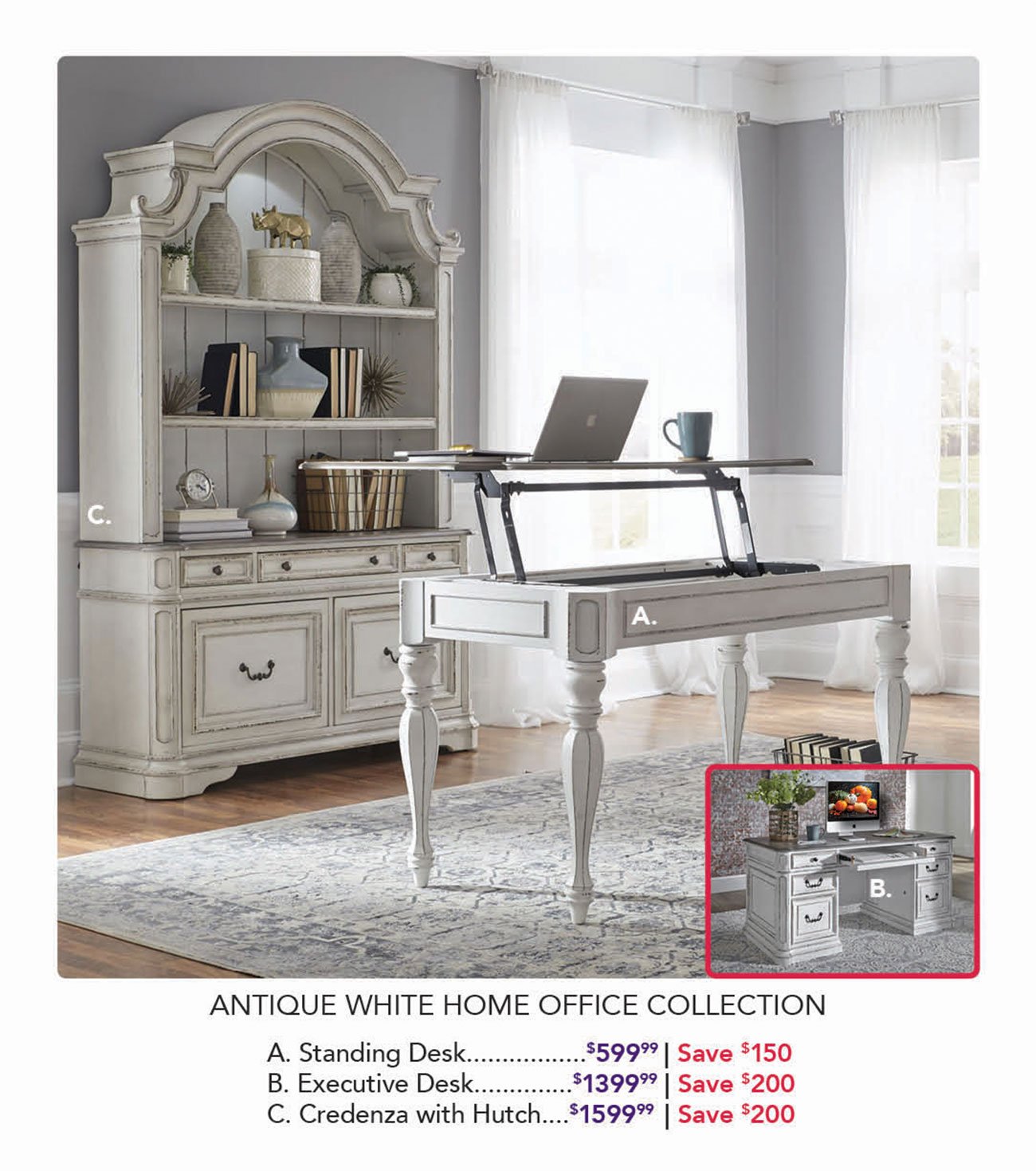 Antique-White-Home-Office-Collection