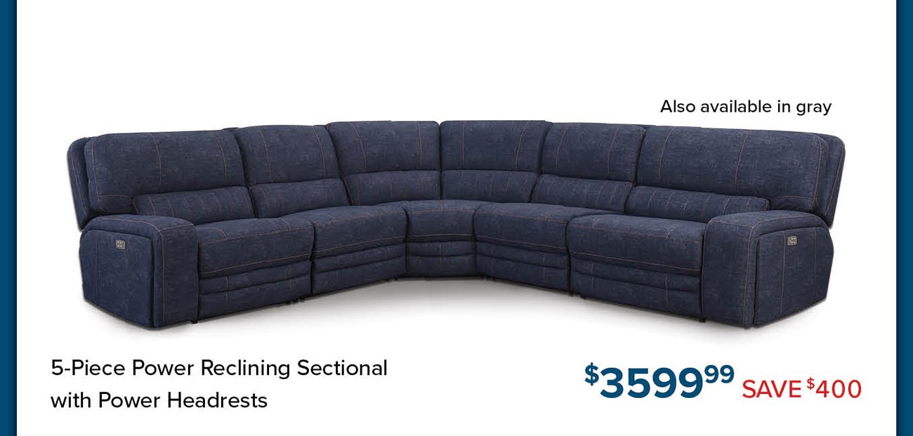 Power-reclining-sectional