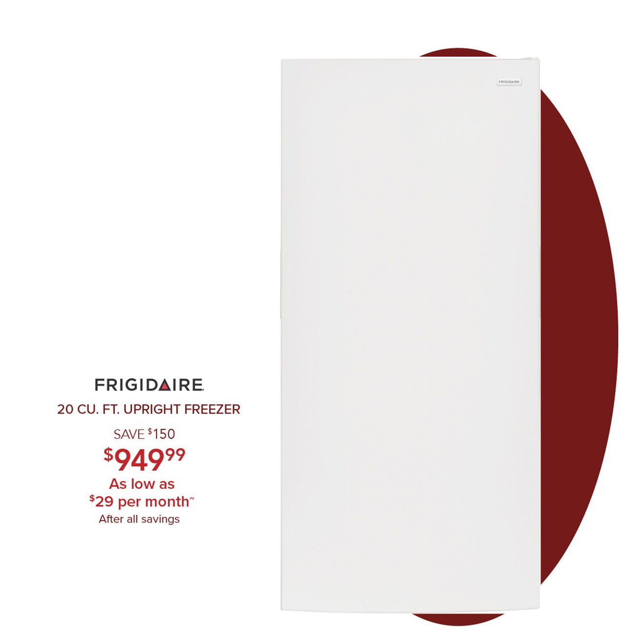 Frigidiare-upright-freezer