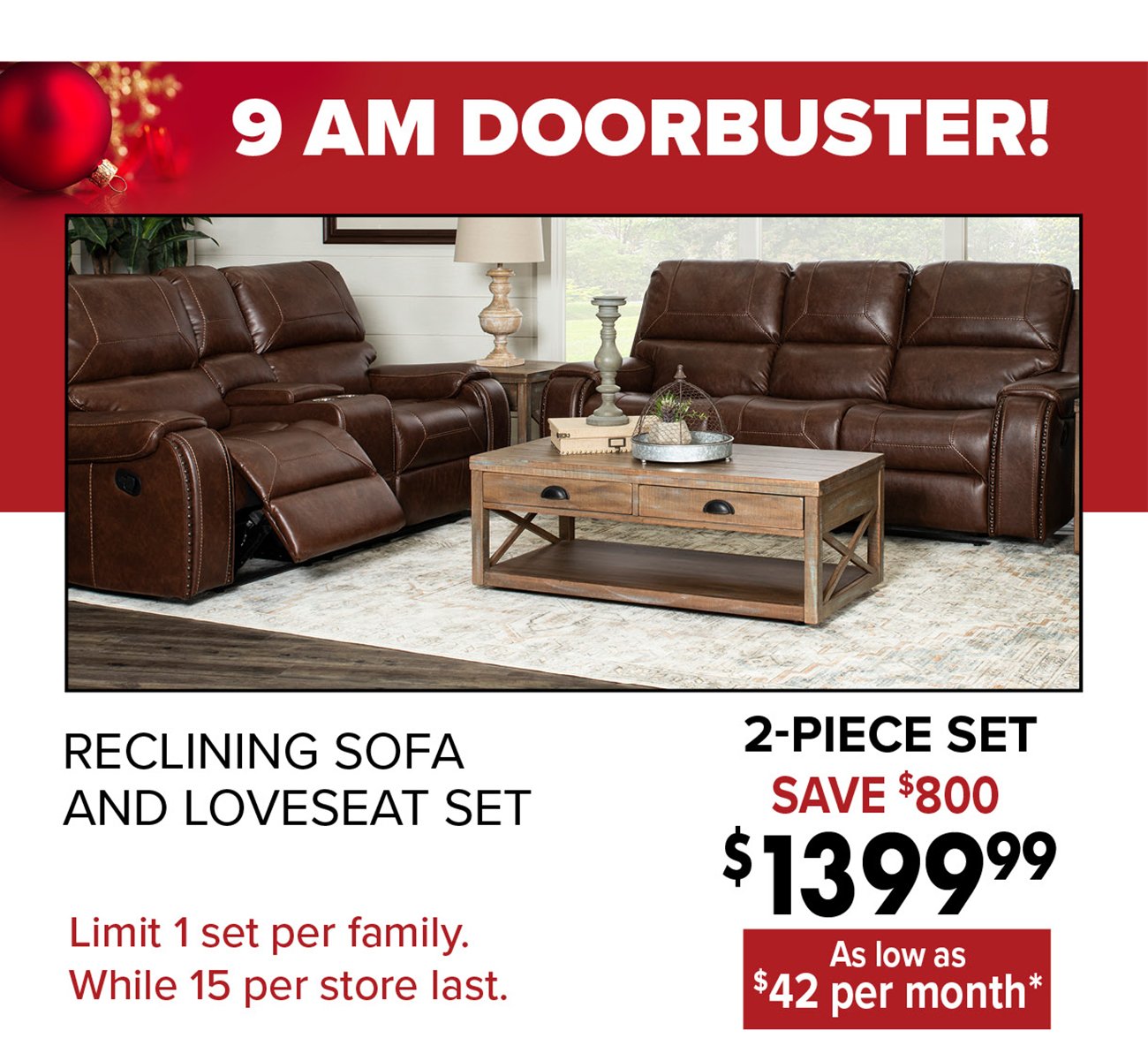 Reclining-sofa-loveseat