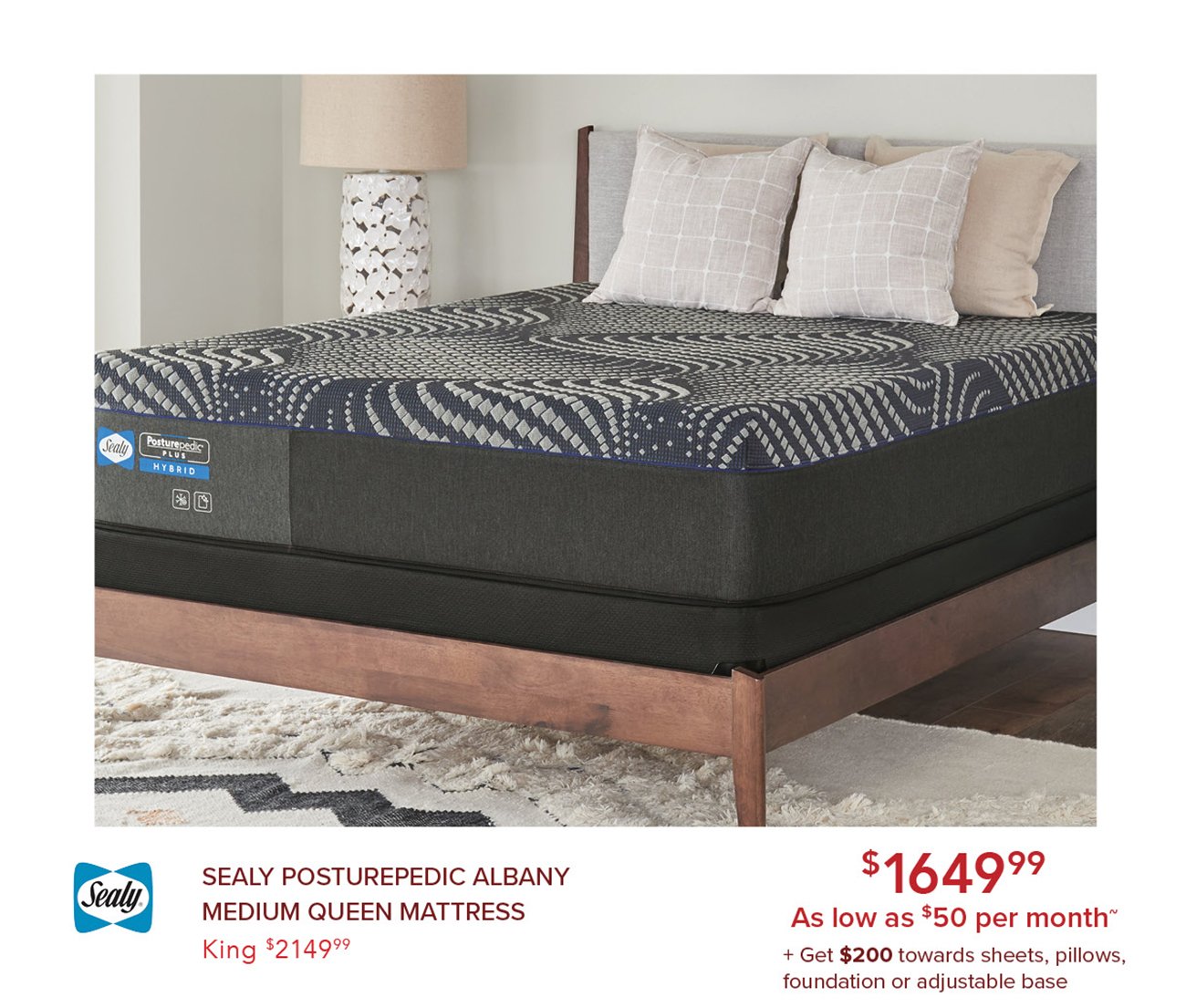 Sealy-Medium-queen-mattress