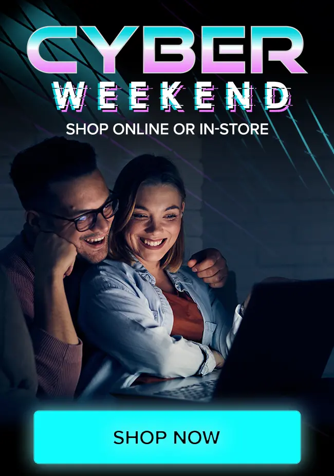 Shop Cyber Weekend Online and In-Store