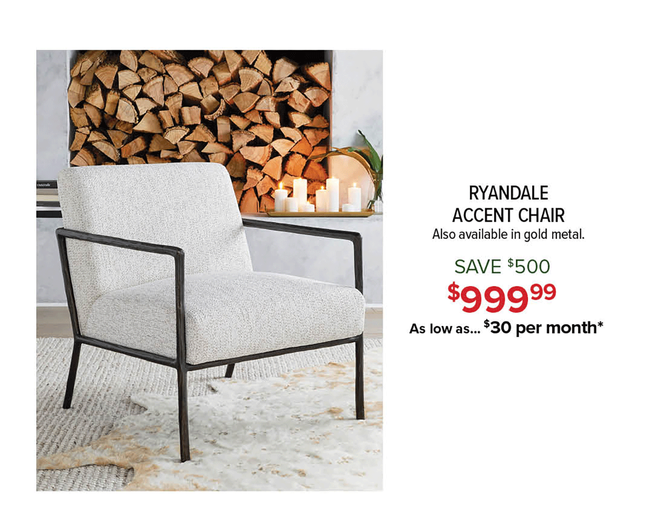 Ryandale-Accent-Chair-White