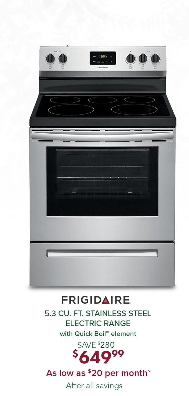 Frigidaire-Electric-range