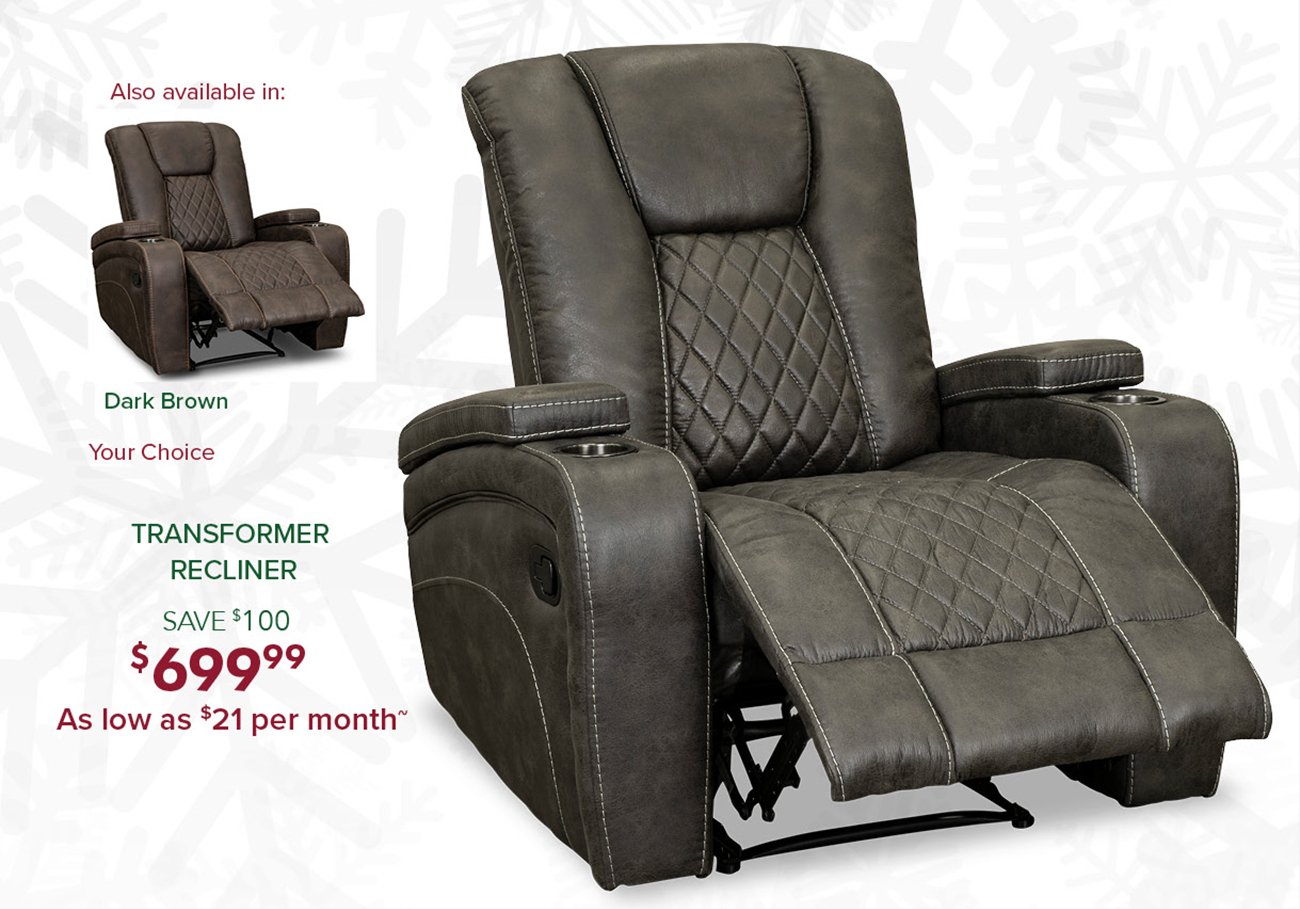 Transformer-recliner