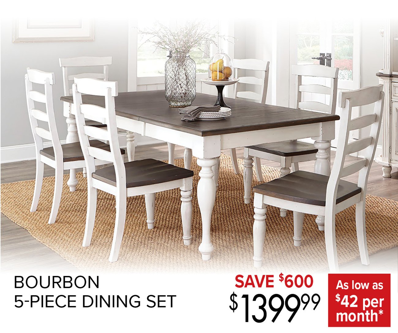 Bourbon-dining-set