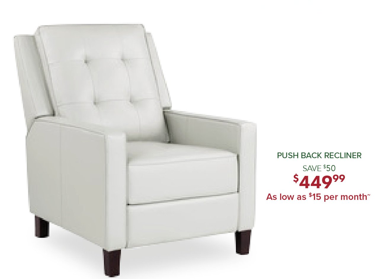 Push-back-recliner