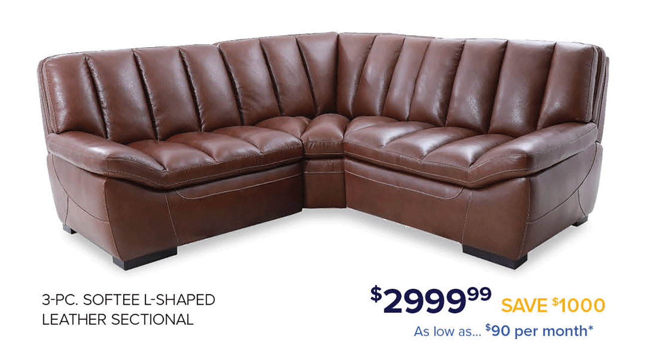 Softee-LShaped-Leather-Sectional