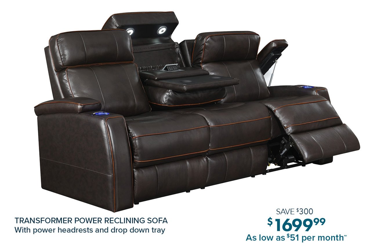 Transformer-Power-reclining-sofa