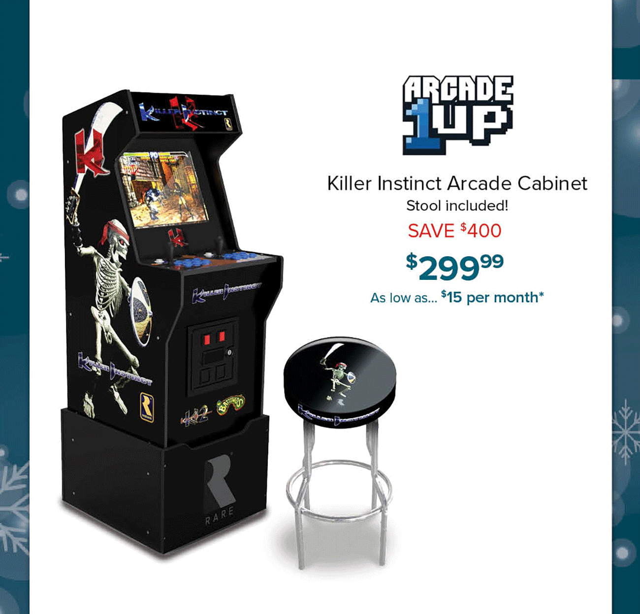 Arcade-1Up-Killer-Instinct-Cabinet