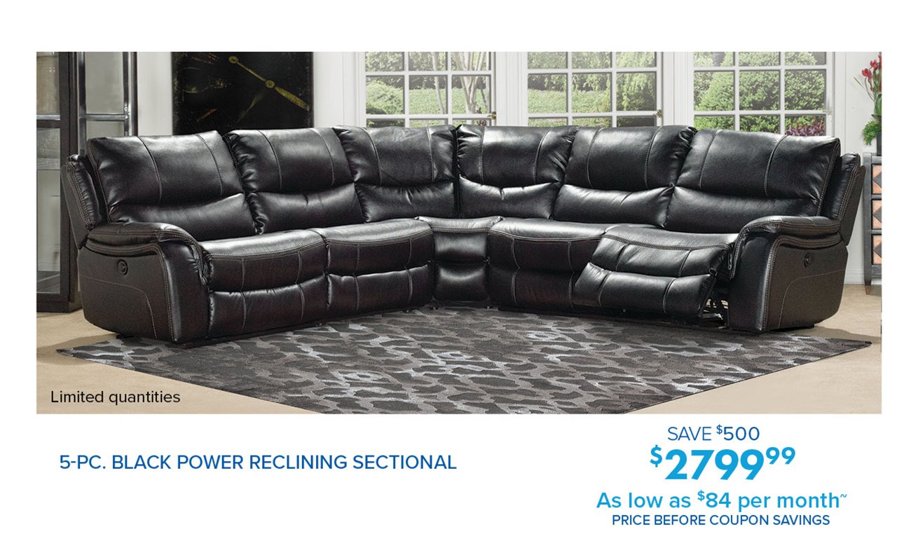 Power-reclining-sectional