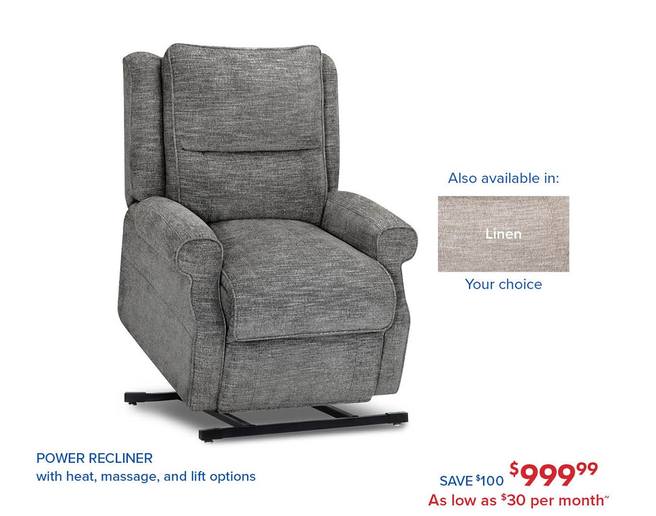 Power-lift-recliner