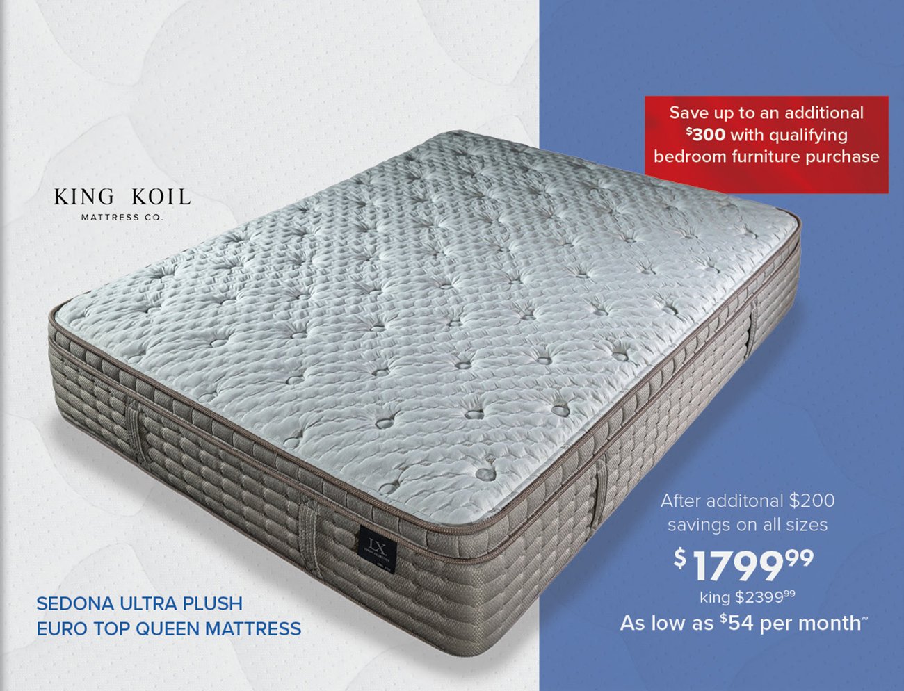 King-koil-sedona-queen-mattress