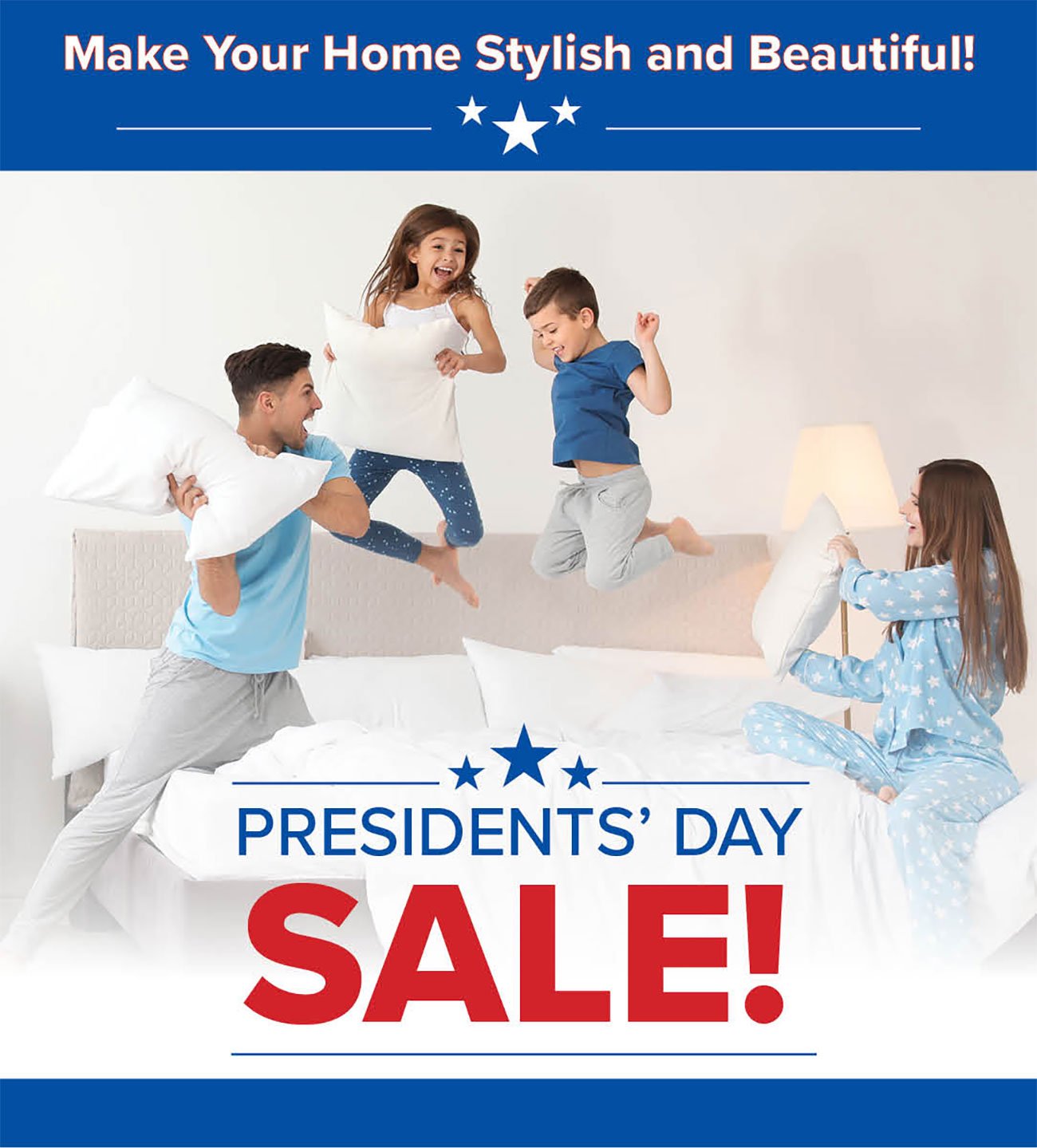 Presidents-Sale-Header-Family-Having-Pillow-Fight