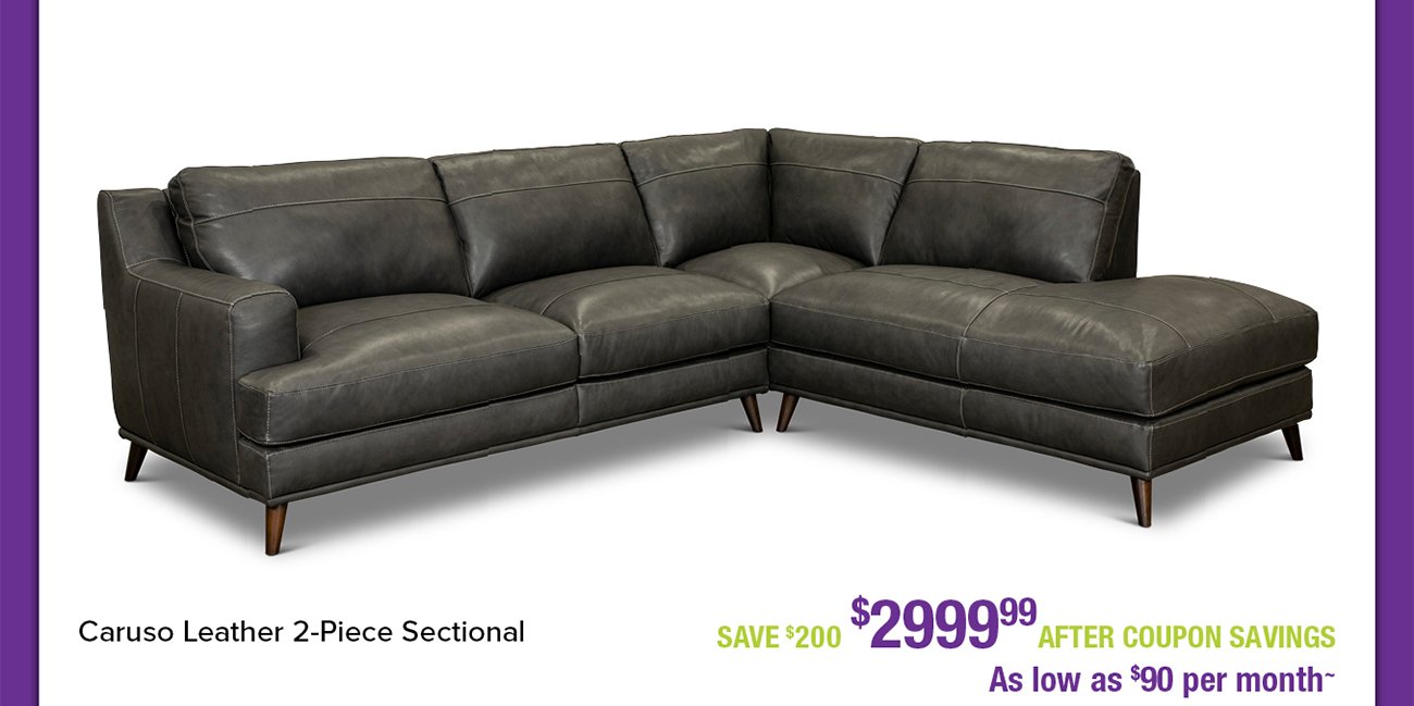 Caruso-leather-sectional